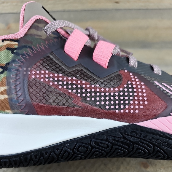 Nike Kyrie Flytrap V Moon Fossil Pink Camo Men's Basketball Shoes - Picture 10 of 12